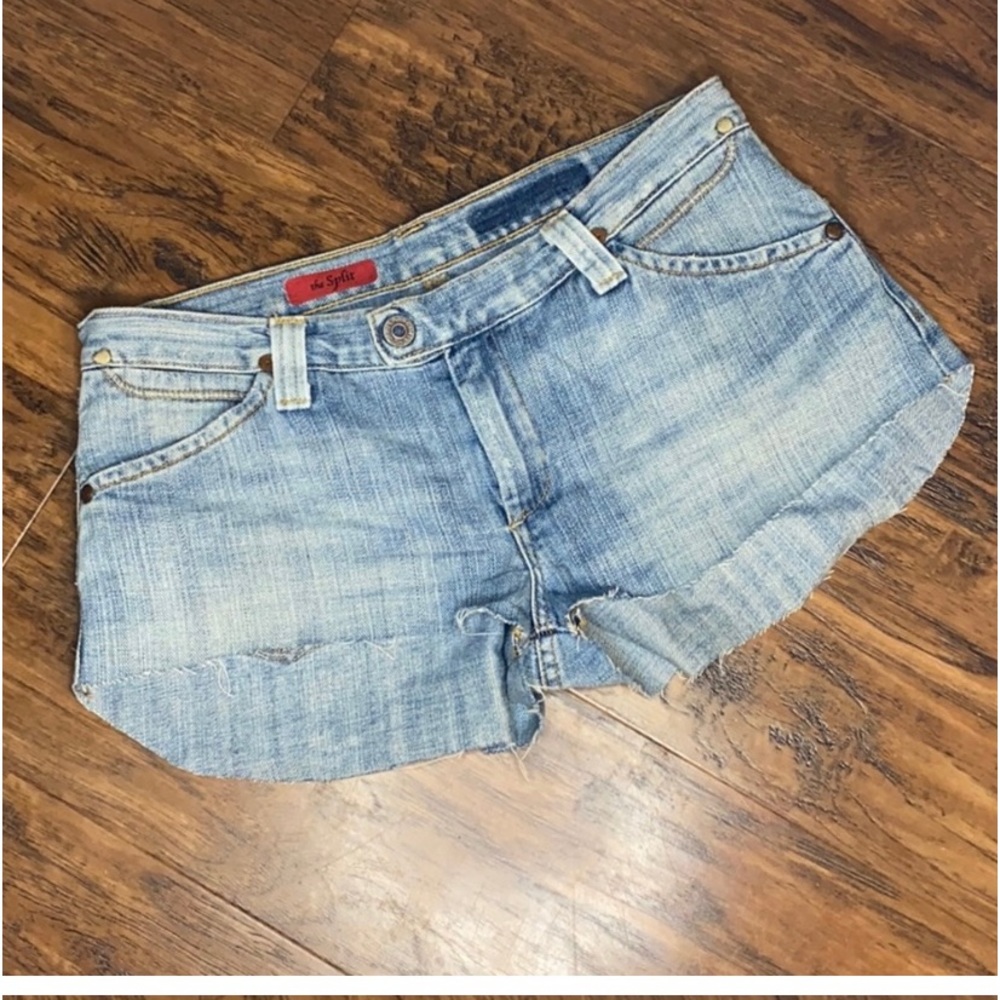 AG the Split cut off jeans! Shorty shorts!